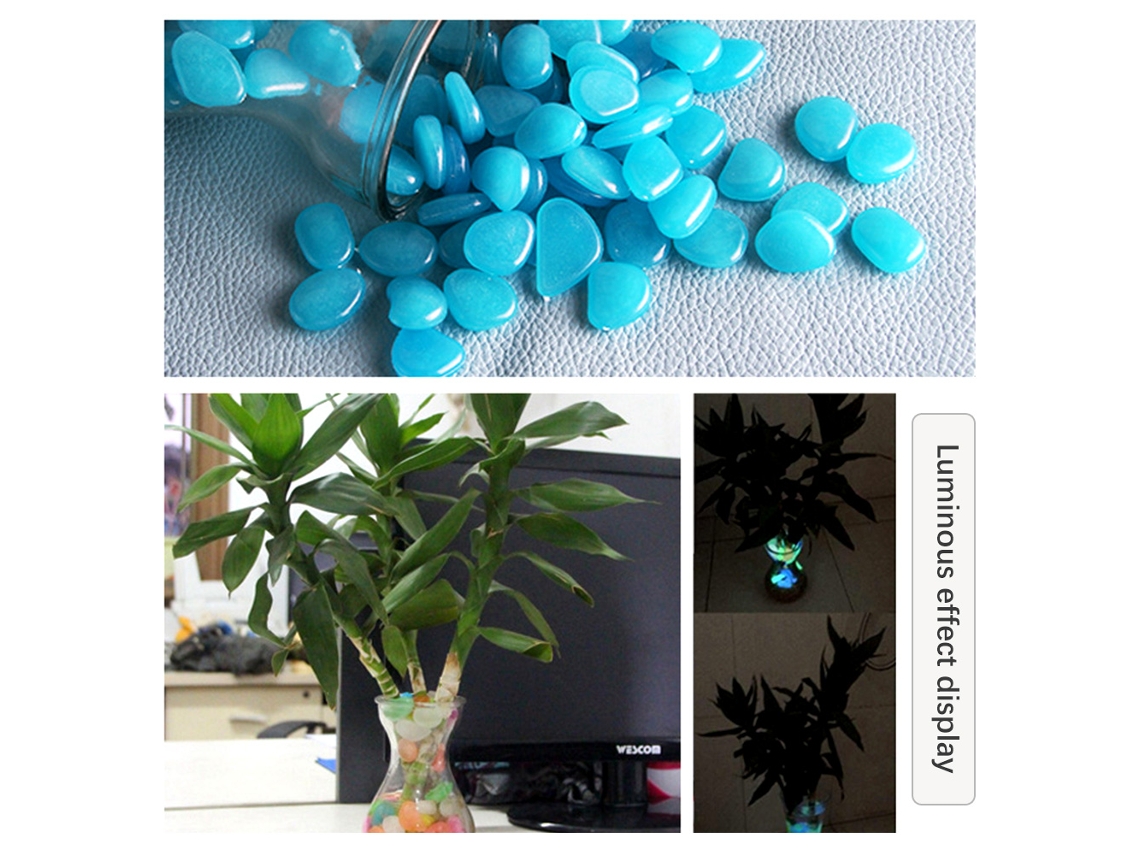 100 Pedras Luminosas LAXISCREED para Decoração