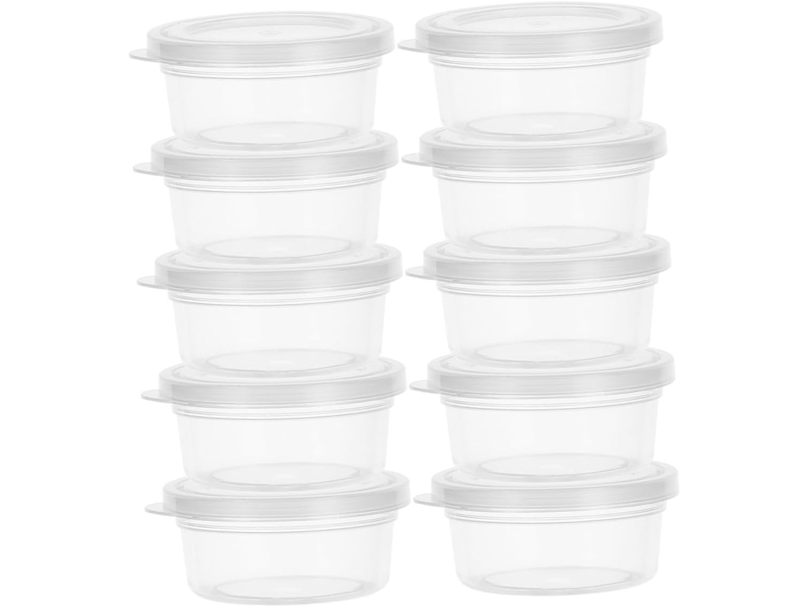 30 Caixas De Plástico Transparente