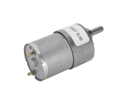 Motor Dc Gear Reversível Ajuste de Velocidade 7 1600rpm