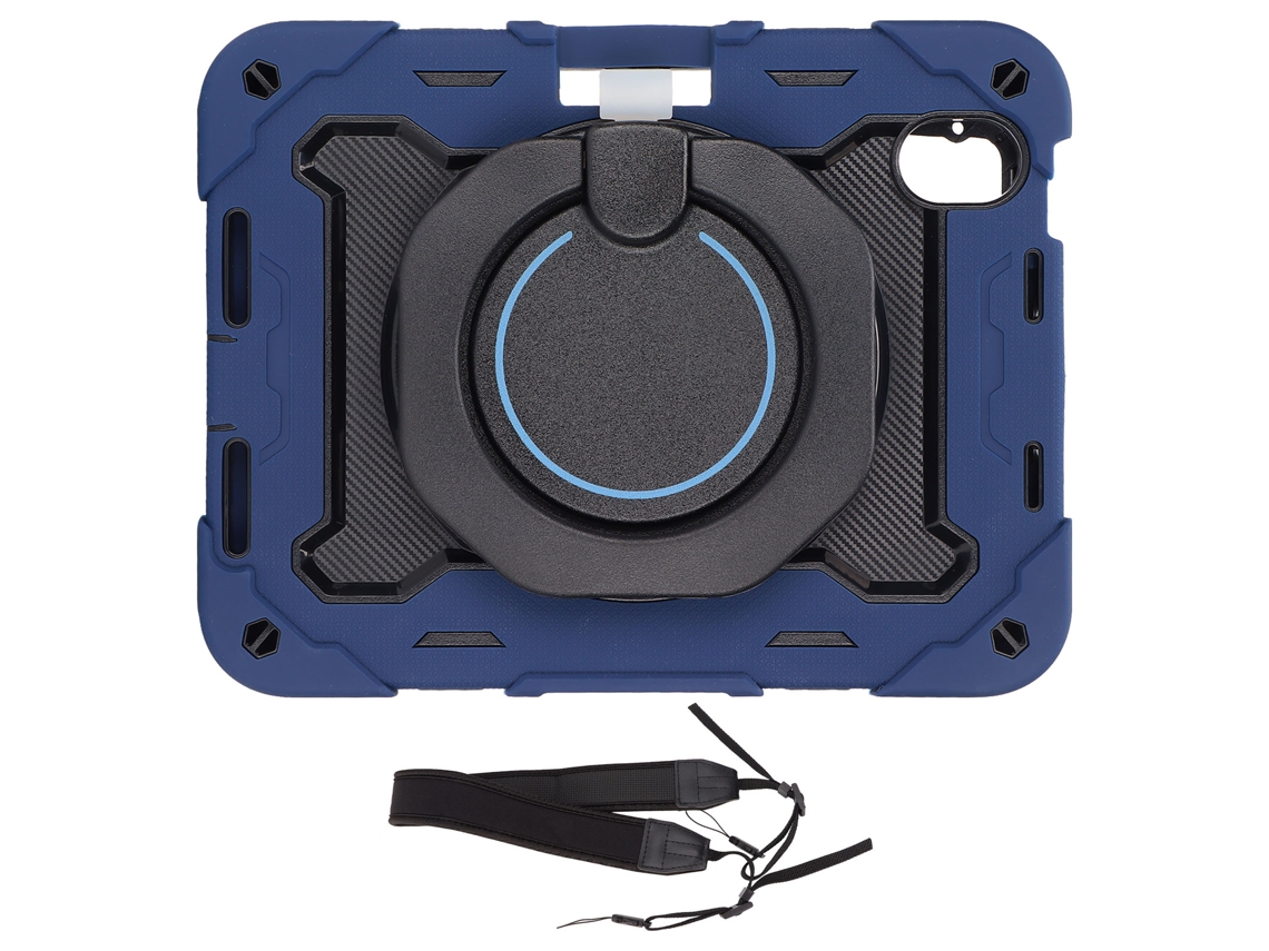 2026zentro-capa Protetora Para Tablet Ios 2021 Mini 6 8.3in Gen 6 Com Suporte Rotativo 360° E Porta Caneta Azul Marinho