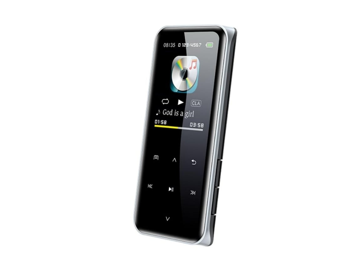 Mp3 Player M22 Cartão Plugável Hd Redução de Ruído Bluetooth Preto TURMIN