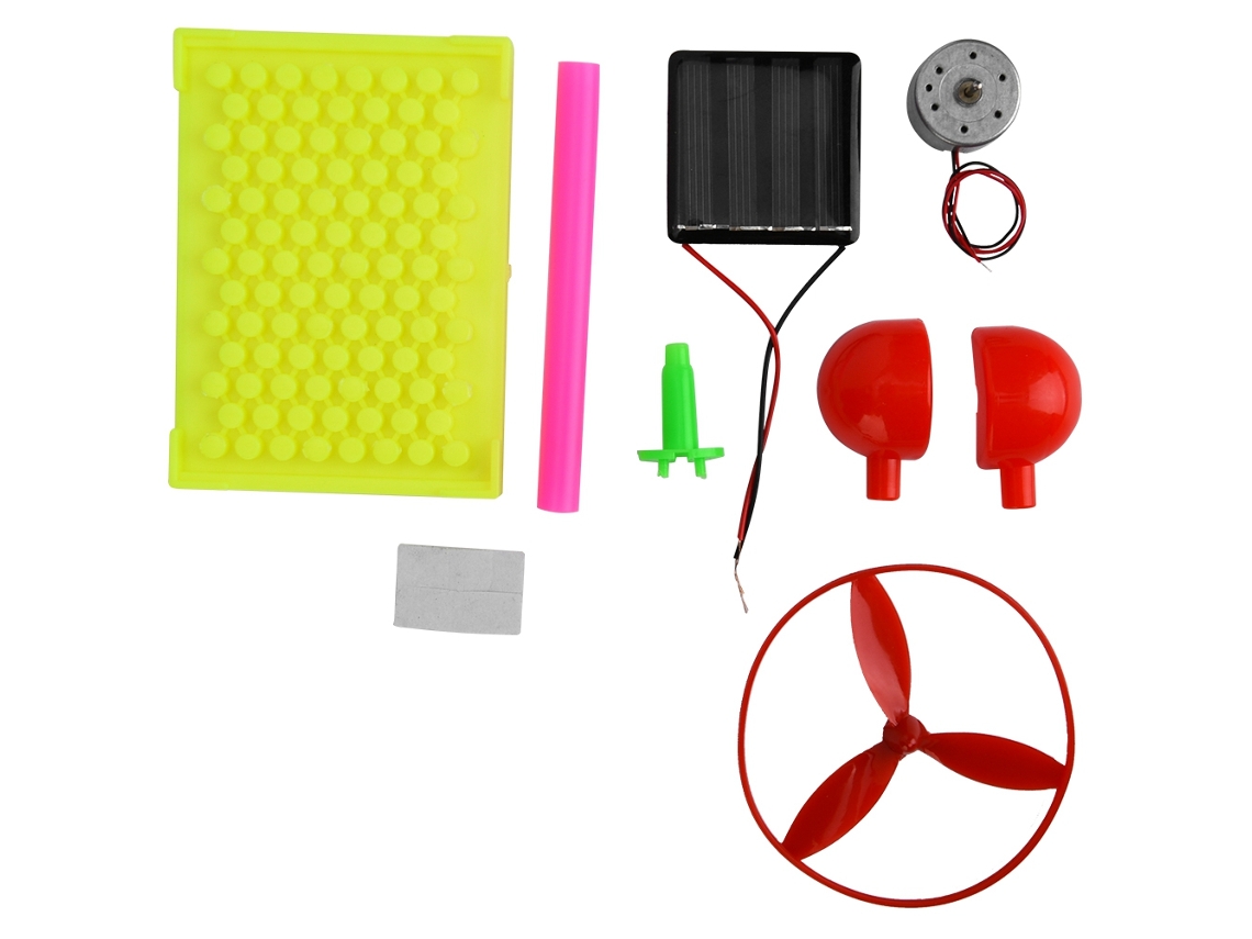 Kit Educativo Solar Vento Brinquedo Eletrônico Infantil