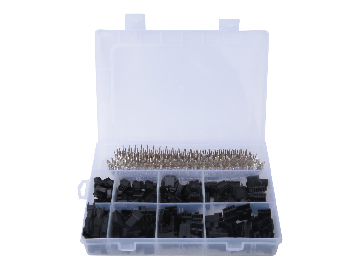 Laxiscreed Conectores Jst Sm 2,54mm De 2 A 5 Pinos Para Ligação Segura E Confiável