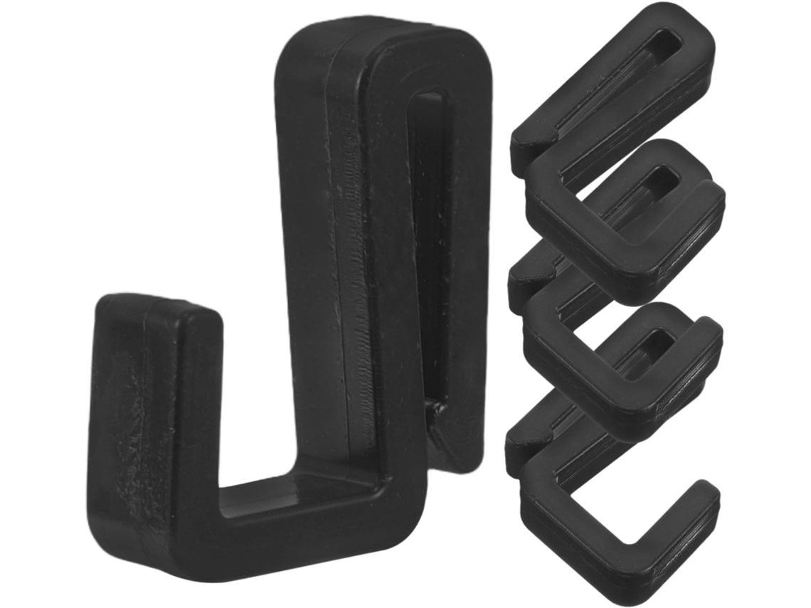 Conjunto De 4 Ganchos Plástico Em Formato Z Da Mipcase Para Diversas F