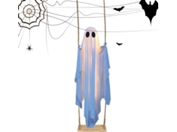 Fantasma de Halloween Decoração de Fantasma Oscilante para Exterior Decoração Assustadora para Pendurar em Casas CHABERLU