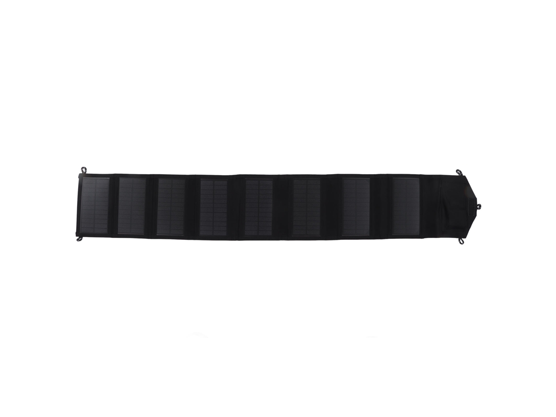 Painel Solar Portátil Plegável 20w De Alta Eficiência Com 2 Portas Usb
