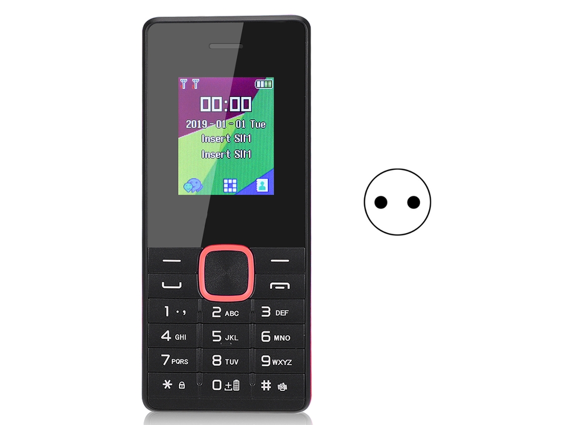 Telefone Bar 2g Laxiscreed Com Bateria De 1500mah Para Uso Simples E Duradouro