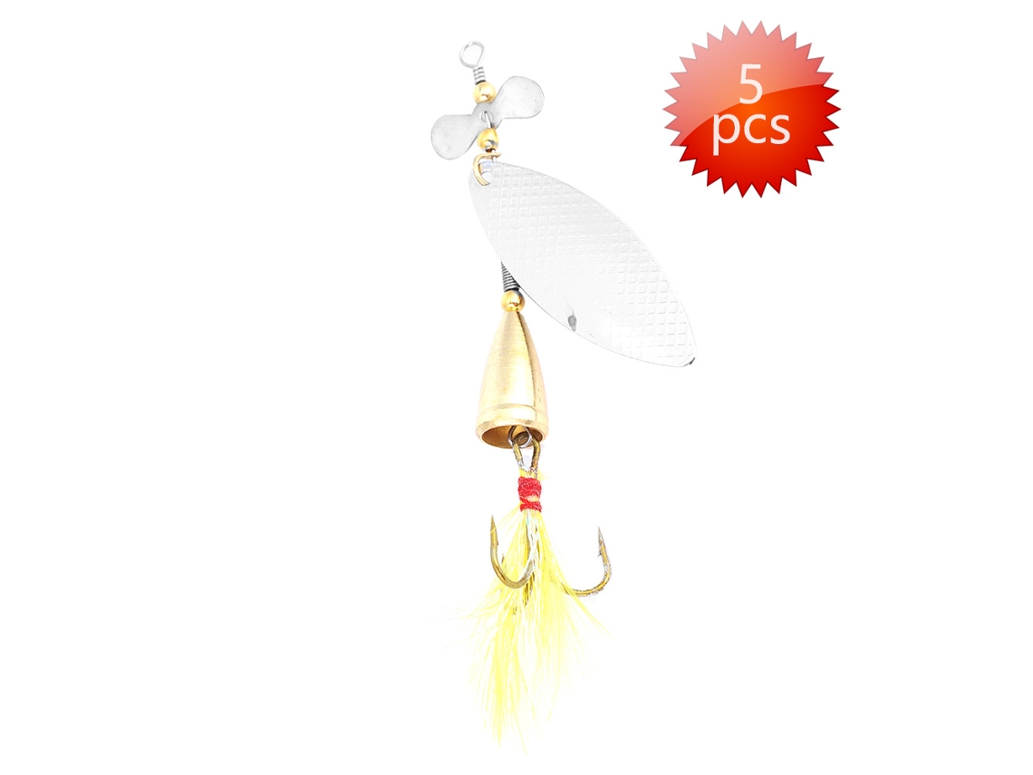 Metal Spoon Lure Durable And Lightweight Metal Spoon Lure (sp186)