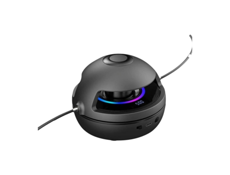 Corda De Saltar Horizontal Com Altifalante Bluetooth Modelo Dualjump Preto De Faugères