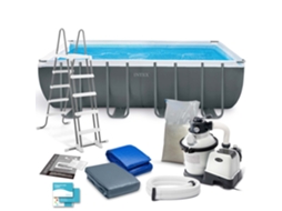 Piscina De Jardim Com Estrutura 549 X 274 X 132 Cm 12 Em 1 Intex 26356