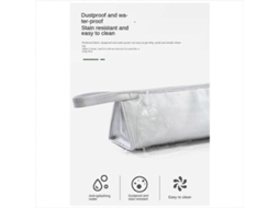 Organizador de Armazenamento para Secador Cabelo, Protetor Chapinha Bolsa Viagem Pa Ra Armazenamento. GOKOCO