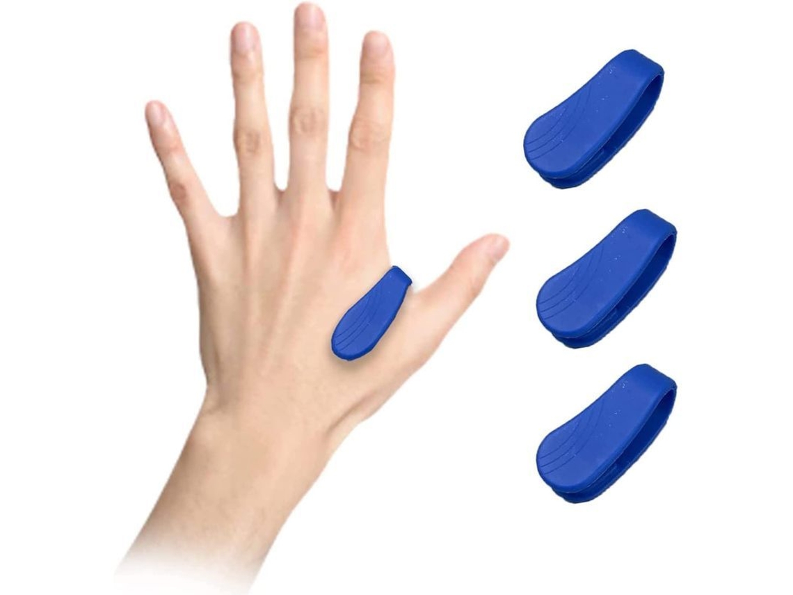 Clip De Acupressão Para Alivio De Enxaqueca E Tensão Cefálica Portátil 3pcs Azul