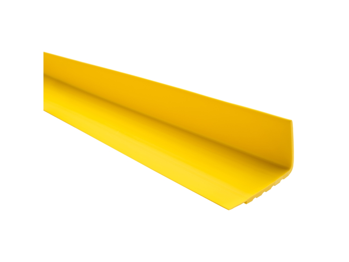 Perfil De Borda De Escada Quest Pvc 40x40 Mm, Amarelo, 150 Cm