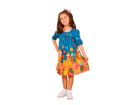 Vestido De Mulher Mundo Coala Zorro Divertido Anos Azul (8)