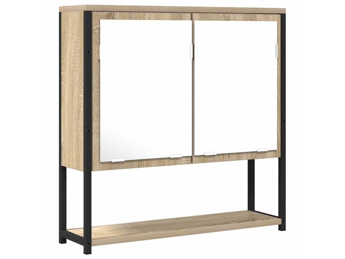 Espelho de Banheiro com Prateleira Bege com 60x16x60 cm MAISON EXCLUSIVE