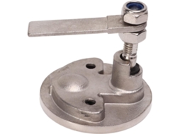 Puxador Náutico em Aço Inox 316 Com Trava Came, 61x57mm,