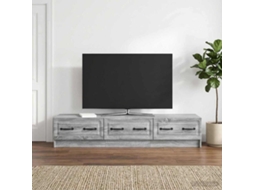 Vidaxl Gabinete Para Tv 147 X 34,5 X 27 Cm Sonoma Cinzento