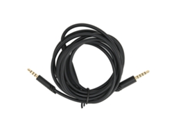 Cabo de Fone de Ouvido Mali 2m com controle de volume para Logitech e Astro