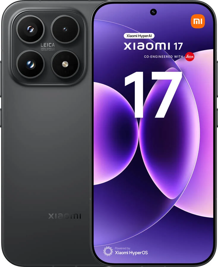 Smartphone XIAOMI 17 (6.3'' - 12 GB - 512 GB - Preto)