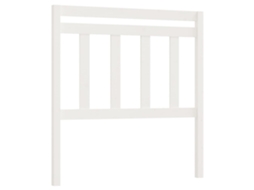 Bed Headboard, Bed Headboards Vidaxl Branco Madeira De Pinho (106 X 100 Cm)