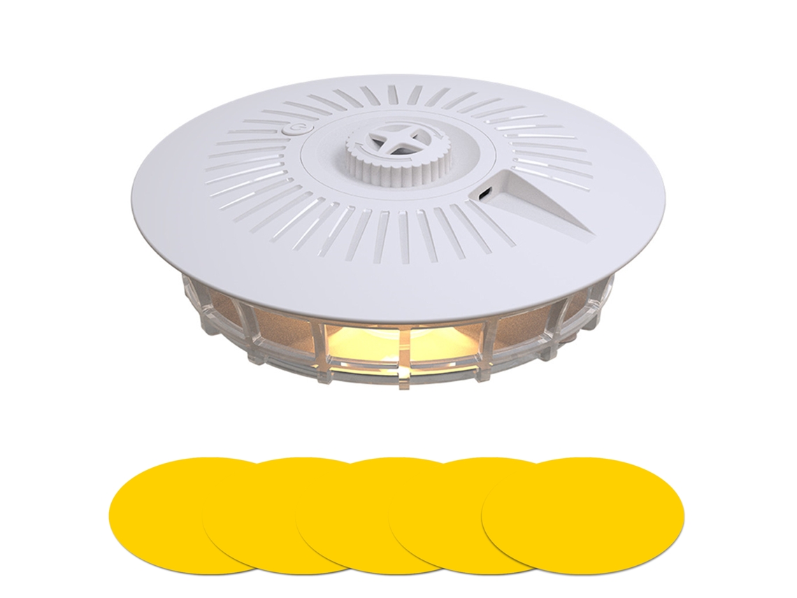 Luz Pendurada Para Matar Mosquitos Com 5 Placas Adesivas, 4 Modos, Lâmpada Elétrica Para Matar Insetos, Operada Por Bateria E Com Carregamento Usb, Lu