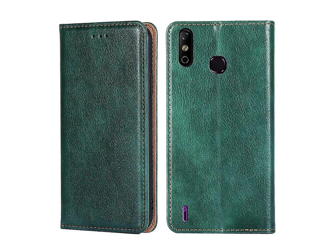 Capa De Celular Magnética De Couro Com Acabamento Fosco Para Infinix Smart 4 X653
