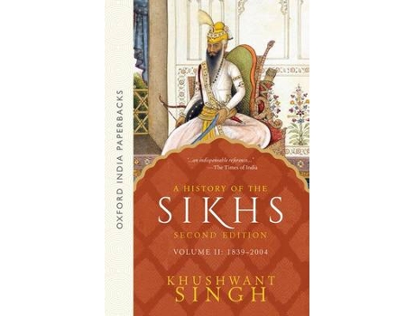 Livro A History of the Sikhs (Second Edition) (Inglês)