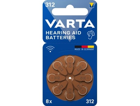 VARTA 4043752393712 Bateria doméstica de uso único 312 zinco-ar