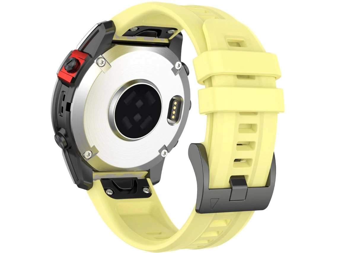 Pulseira ORYSIN em metal e silicone para Garmin Forerunner 965