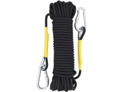 Corda de Escalada 8 Mm, Segurança para Trabalho em Altura, Fuga Incêndio, Árvores, Resgate, Caminhadas, 10 m AQUAFORGE