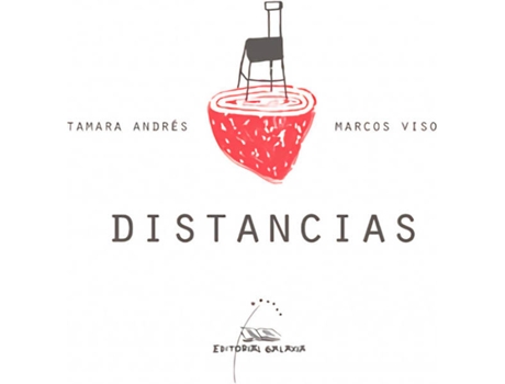 Livro Distancias de Tamara Andrés (Galego)