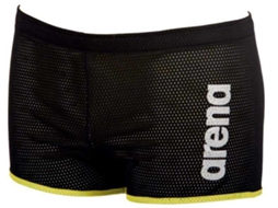 Fato De Banho Unisexo ARENA Square Drag Preto (XL)