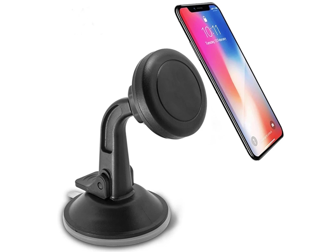 Suporte Inteligente Para Celular Com Ventosa Para Carro