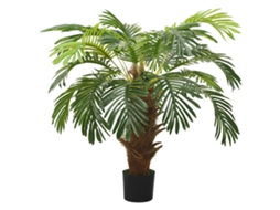 Artificial Cycas Palm, Artificial Cycas Palms Vidaxl Verde Plástico (90 Cm)