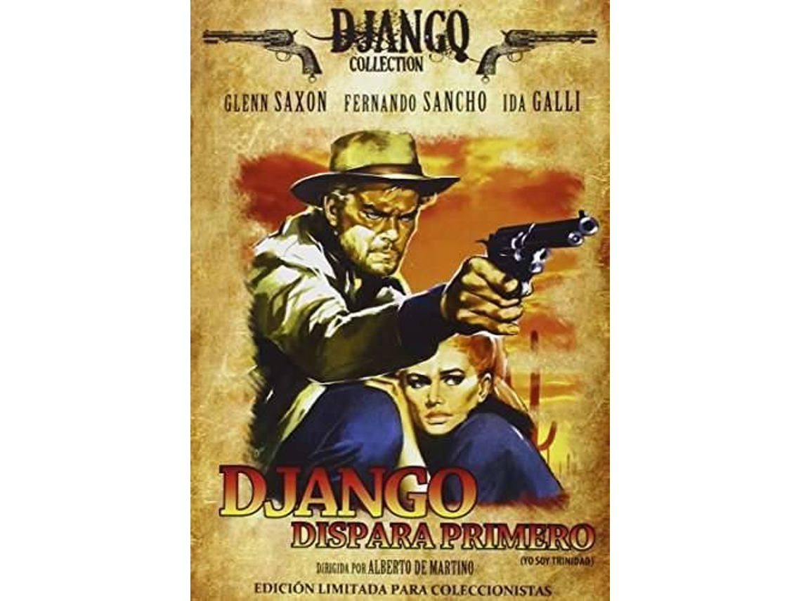 DVD Django Spara per Primo (1966) / Django: Dispara Primero (Edição em Espanhol)