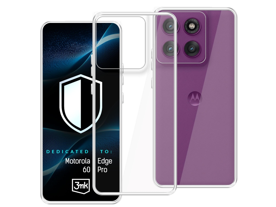 Capa Motorola Edge 60 Pro 3mk Hardy Vision Case Transparente
