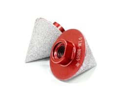 Ferramenta De Chanfro De Diamante Soldada Para Broca E Esmerilhadeira Angular Milling Bit
