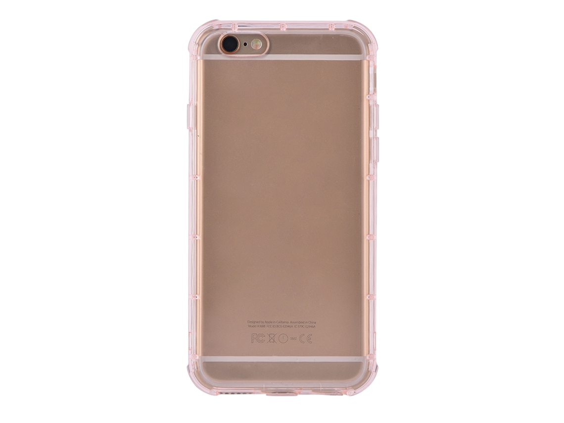 Capa de celular para iPhone 6/6s/Plus EOOCOO (TPU, com plug de pó)
