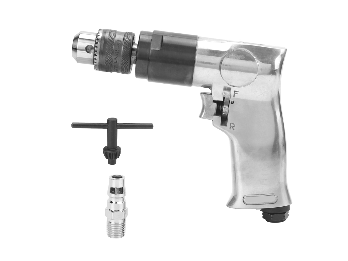 Taladro Neumático De Mano 3/8 Pulgada 2000rpm Velocidad Variable Adelante Atrás Con Rodamientos Fuertes