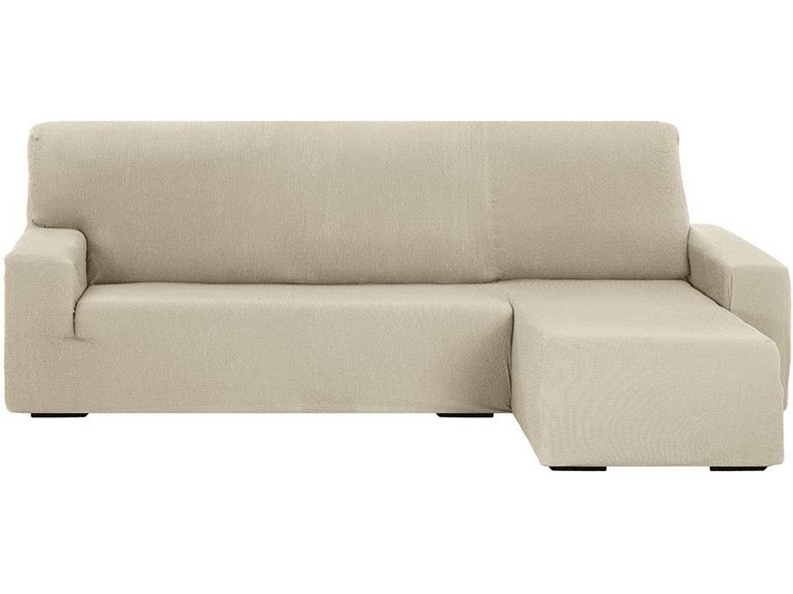 Capa Chaise Longue TODOPARAMICASA Túnez Marfim (240 cm)