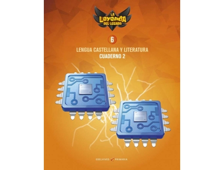 Livro Cuaderno Lengua 2-6ºprimaria. La Leyenda Del Legado 2019 de VVAA (Espanhol)