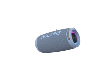 Altifalante Sem Fios Bluetooth 5.4 Roma Ipx6 De 30 W Com Efeitos De Iluminação Led Azul Bolaris