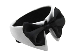2026 corbata de Lazo para Perros Ajustable Collar de Perro para Bodas Fiestas Hecho a Mano Talla L 55.8 63.5 Cm