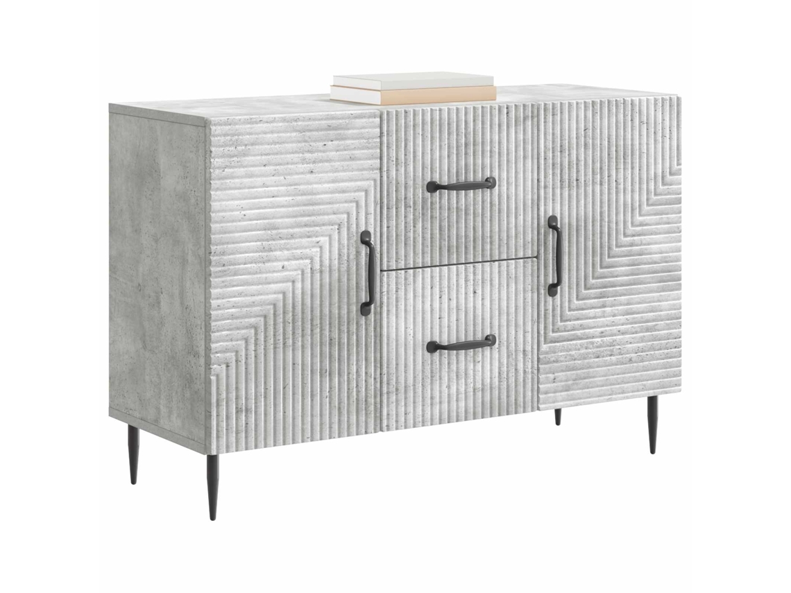 Buffet Cinzento Cimento 89x34,5x60 Cm Derivados de Madeira MAISON EXCLUSIVE