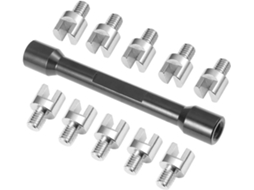 Pacote com 350 Tampas Protetoras de Metal para Interruptores Elétricos de Portas e Assentos de Motocicletas. SFUSHOS