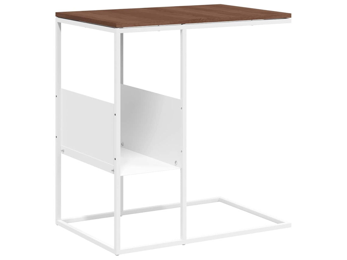 Mesa de apoio Madeira Branca MAISON EXCLUSIVE 55x36x59,5 cm