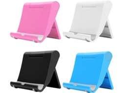 Conjunto De 4 Suportes Para Celular De Mesa, Dobráveis ​​e Antiderrapantes, Ideais Para Celulares E Ipads (a: Simple)