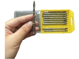 Conjunto De Brocas Excêntricas, Quatro Corte Para Concreto E Cerâmica,