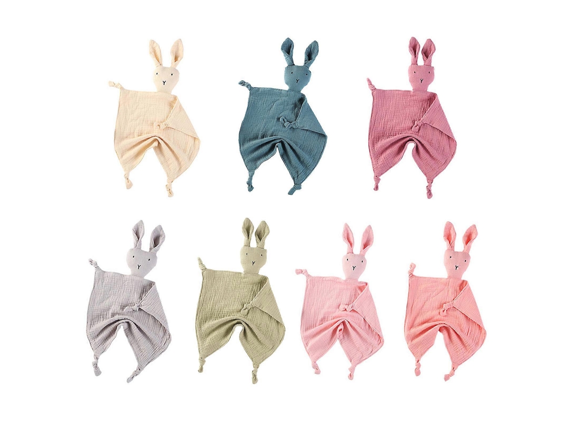 Capa de Bebê, Coelho Fofo Para Boneca, Toalha De Apaziguamento, Olhar, Babadores, Mordedor, Musselina, Bandana Absorvente, Babador De Alimentação