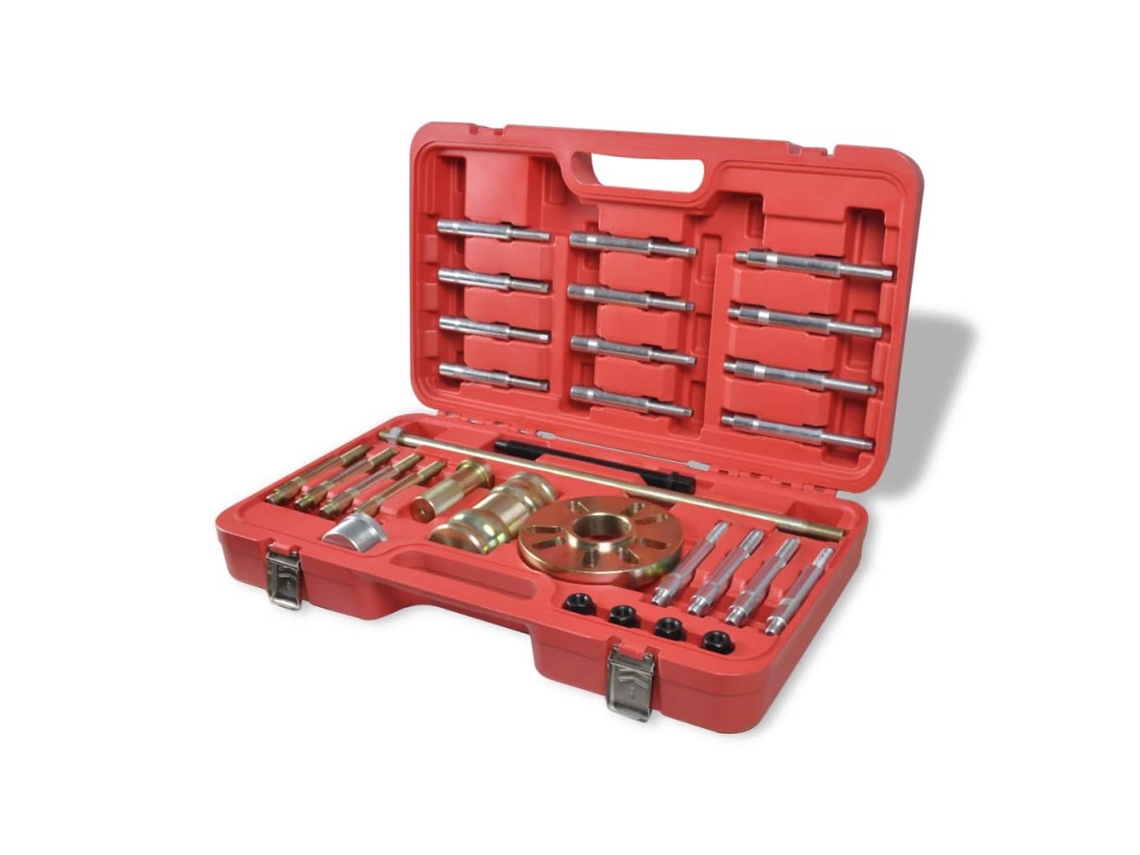 Vidaxl Conjunto De Extrator Do Cubo De Roda 30 Pcs